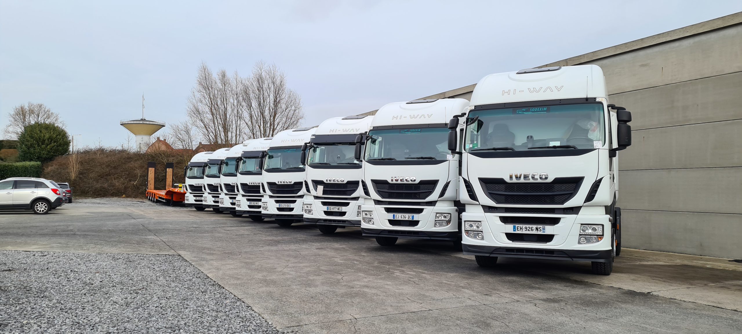 Removal of Adblue Iveco Stralis Euro 6 for export 18 vehicles