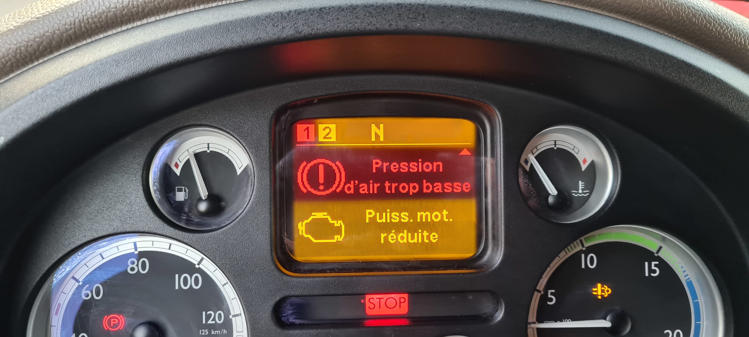 Problème Adblue sur Daf 85 410 Perte puissance Défaut Euro 5