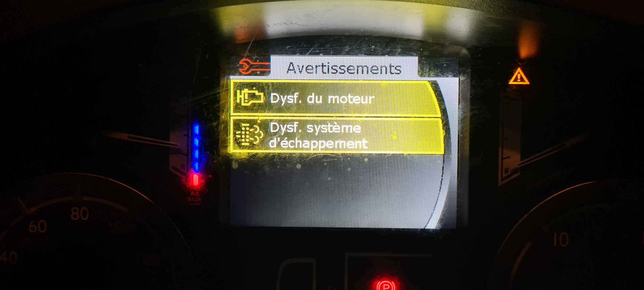 Défaut AdBlue sur Daf XF106 Euro 6