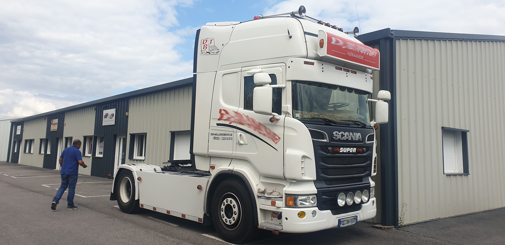 Scania R500 V8 power increase