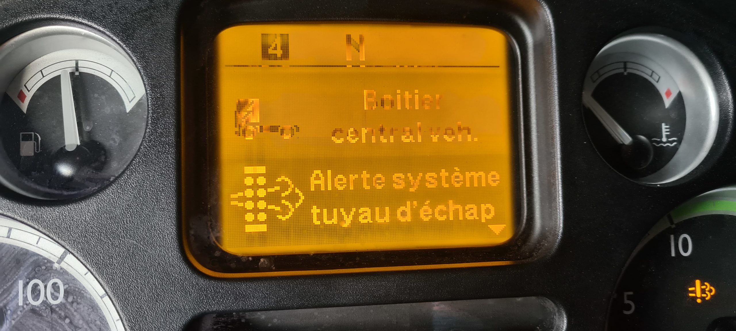 AdBlue problem Daf XF 105.410 Exhaust system alert