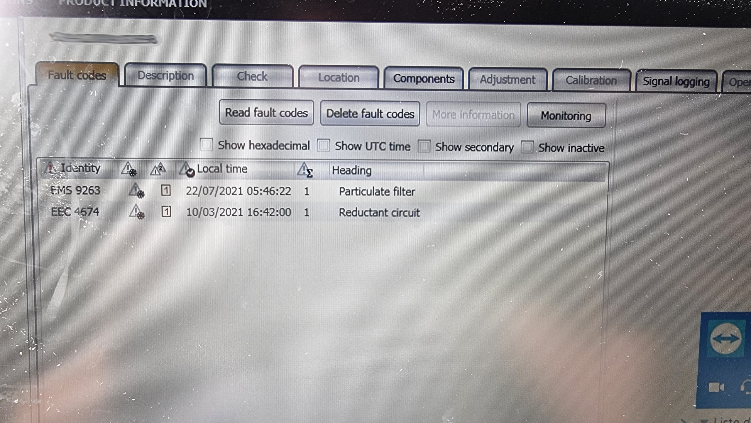 DPF reprogramming Scania V8