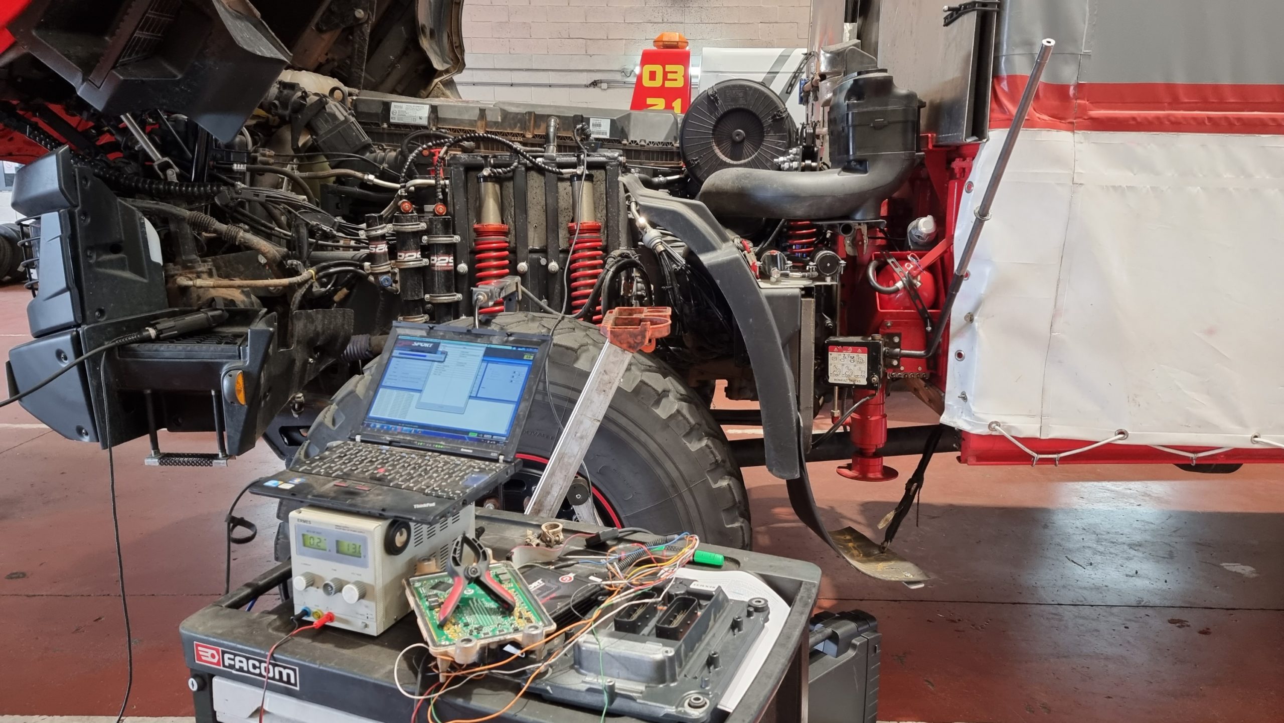 Reprogramming Renault K520 Euro 6 ACM EMS