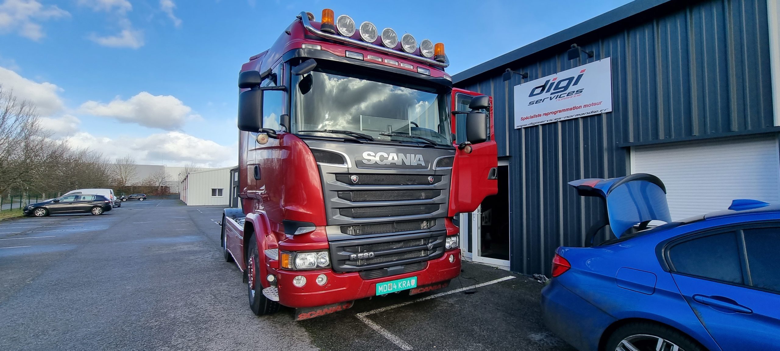 No adblue on Scania R520 V8