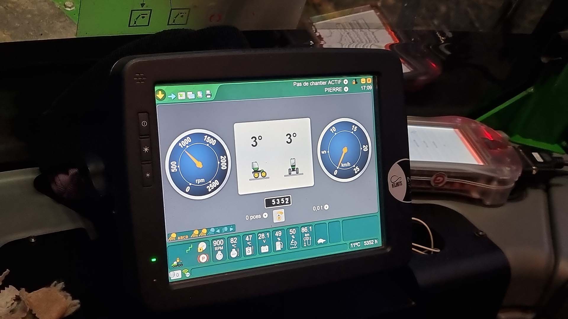 Remove adblue on John Deere 1510G + Power forwarder