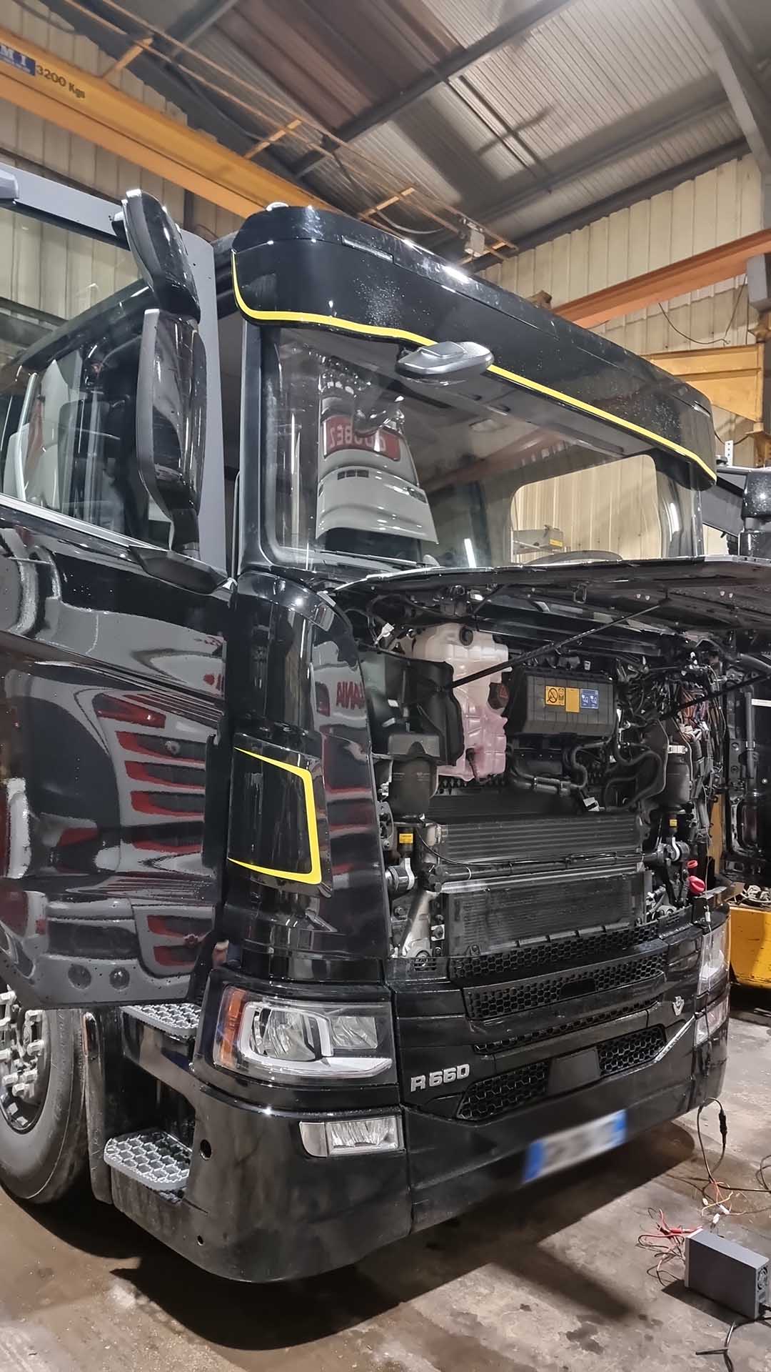 Scania R660 reprogramming for Adblue Off