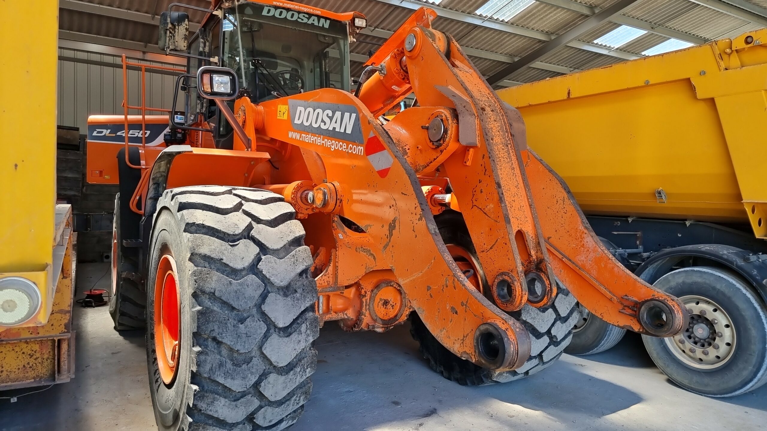 Supprimer l’adblue sur Doosan DL450 Moteur Scania DC13 Supprimer l'adblue sur Doosan DL450 Moteur Scania DC13