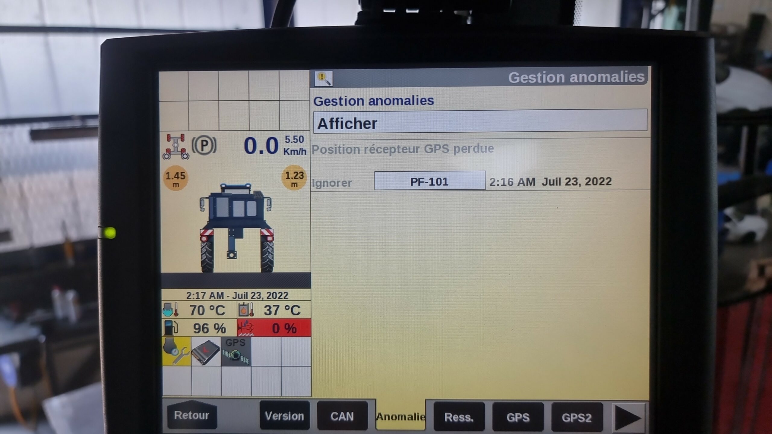 Problem Adblue Braud New Holland 9070N Code A1219 SCR003