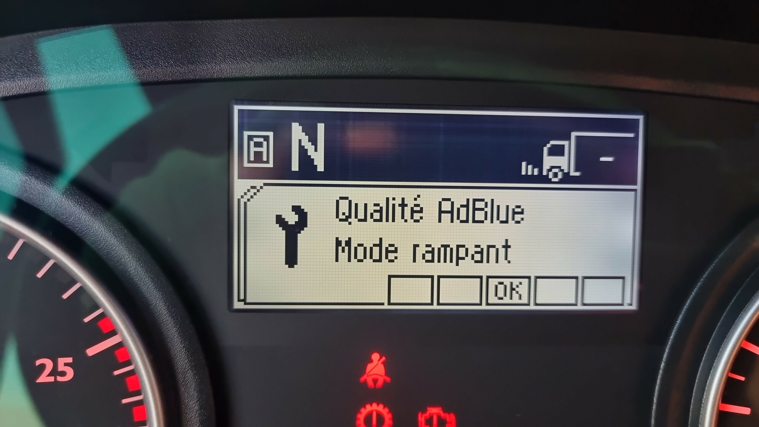 Qualité Adblue Mode Rampant MAN