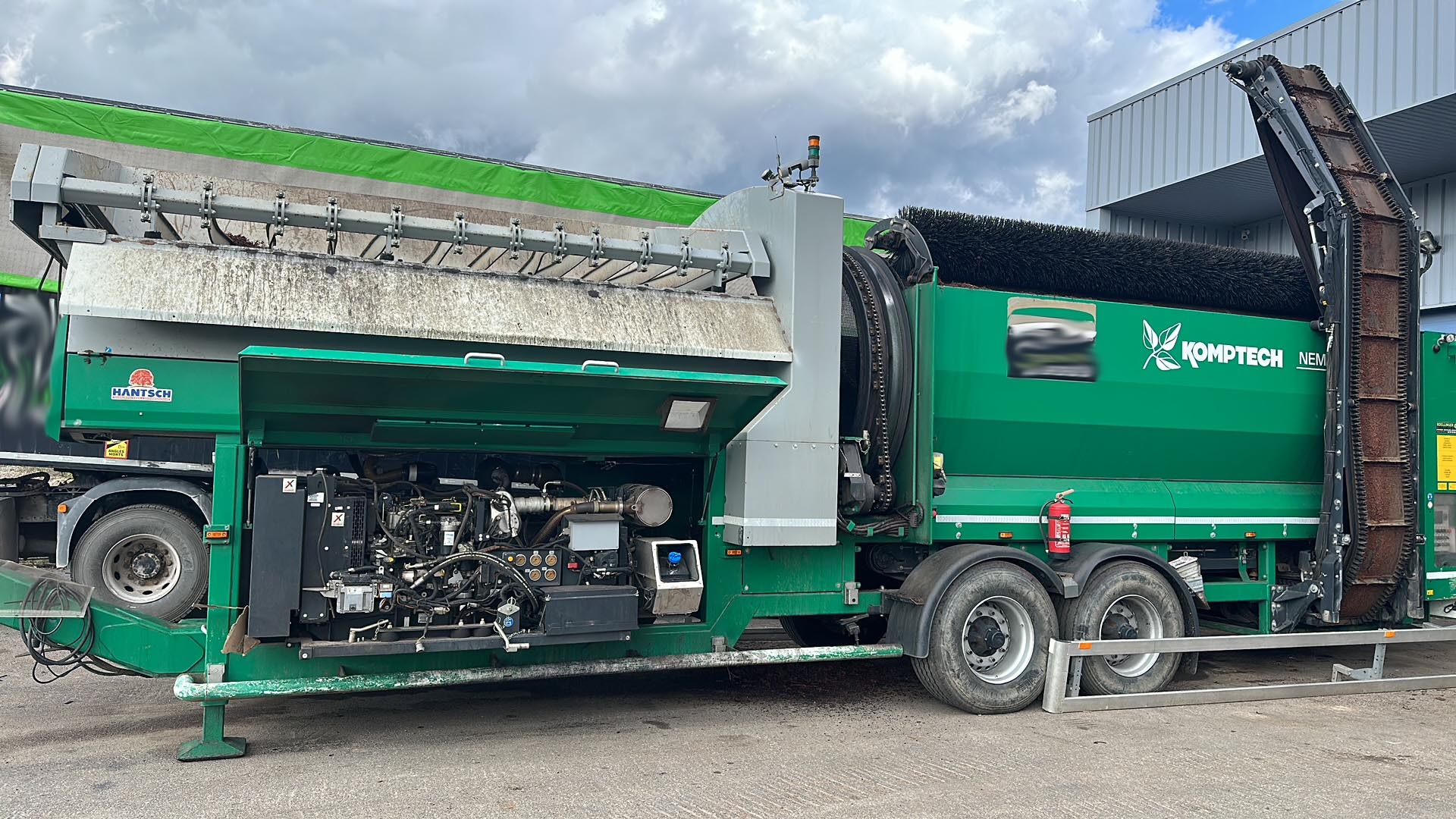 Suppression mode dégradé Komptech Nemus 2700 Moteur CAT/Perkins Suppression mode dégradé Komptech Nemus 2700 Moteur Perkins