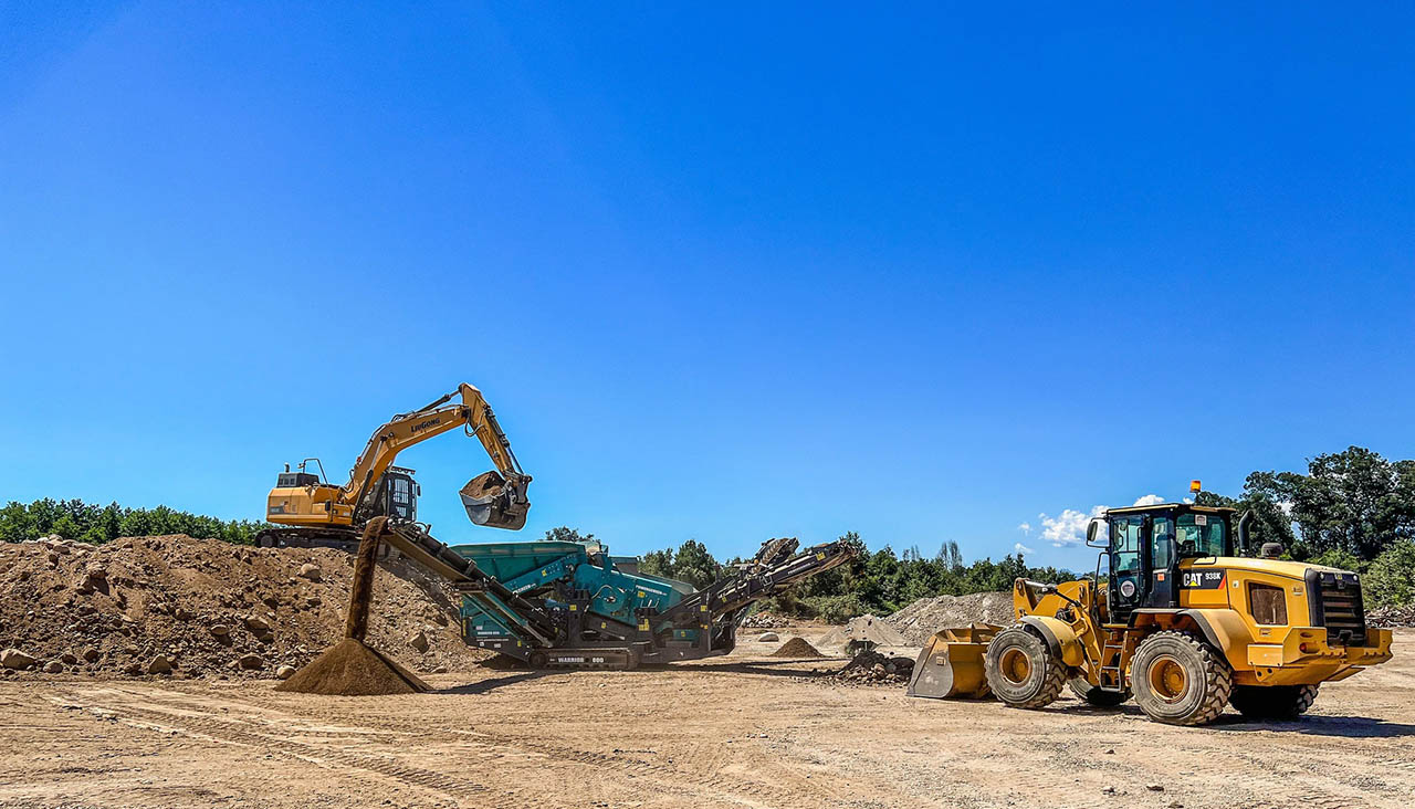 Interventions sur engins de chantier pour des problèmes adblue en corse