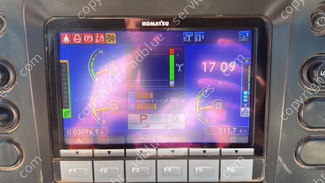 Panne adblue sur Bull Komatsu