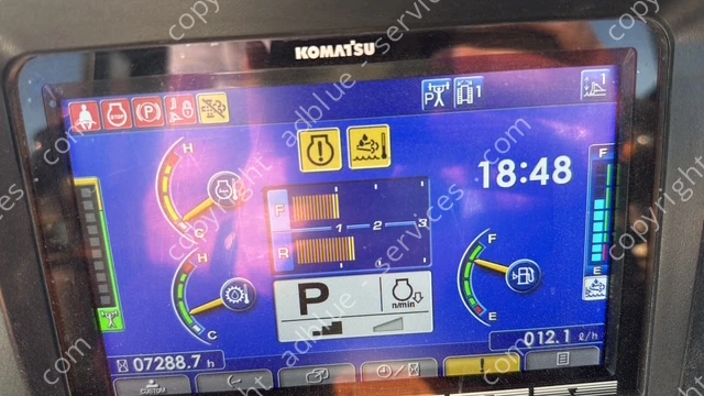 Panne adblue sur Bull Komatsu