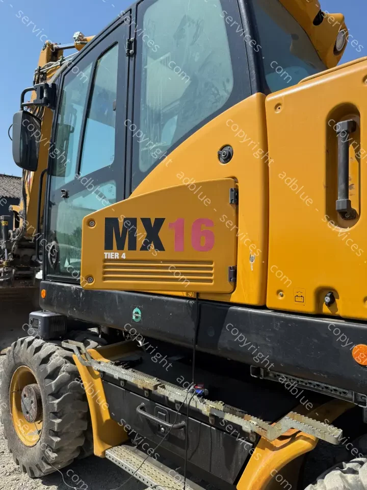 Défaut Adblue sur Hydrema MX16 Défauts supprimés