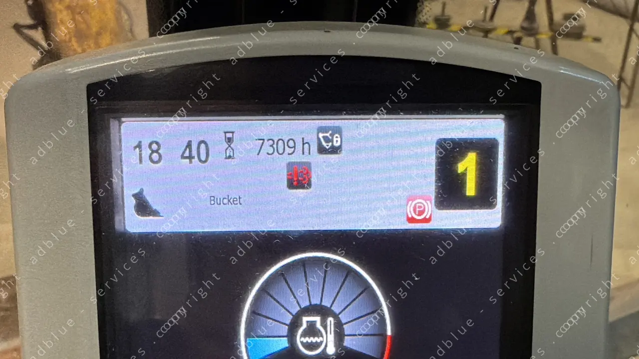 Problème Adblue sur pelle CAT M313D - SPN3486 FMI14 (3486-14)