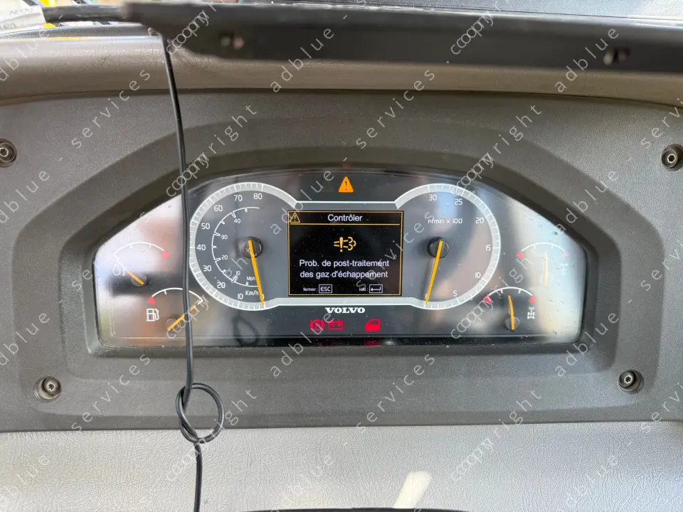 Désactivation FAP et EGR sur Volvo A35F